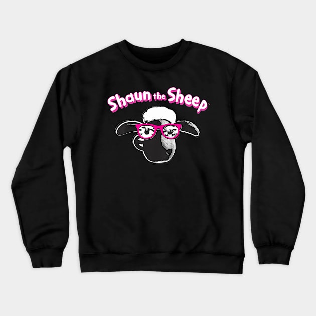 Classic Shaun Cartoon The Sheep TV Series Crewneck Sweatshirt by WelchCocoa